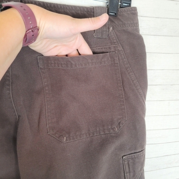 PRANA BROWN CARGO HIKING PANT, SZ - Picture 11 of 14